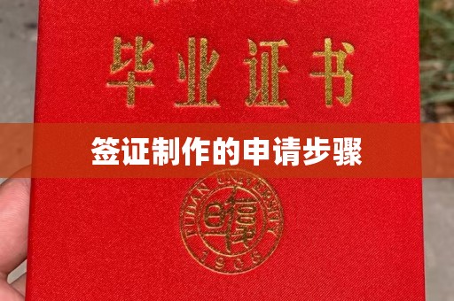 海宁签证制作的申请步骤