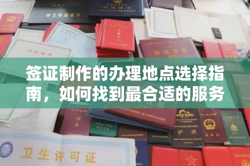 海宁签证制作的办理地点选择指南，如何找到最合适的服务点