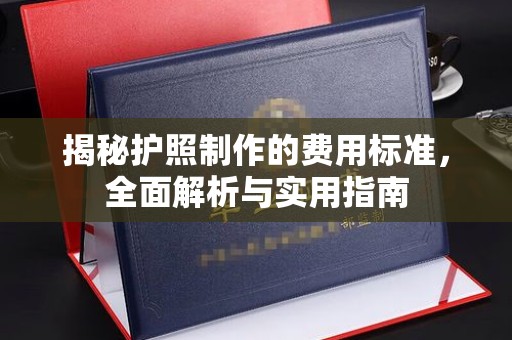 海宁揭秘护照制作的费用标准，全面解析与实用指南