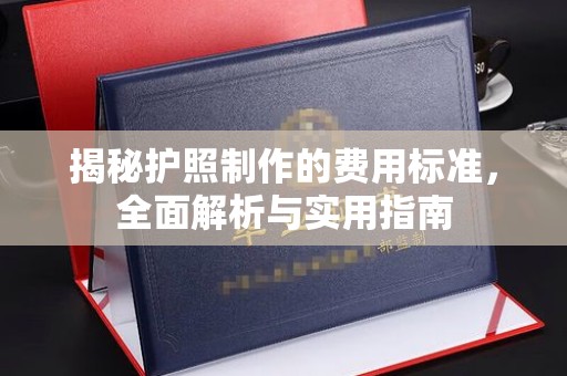海宁揭秘护照制作的费用标准，全面解析与实用指南