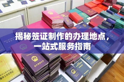 海宁揭秘签证制作的办理地点，一站式服务指南