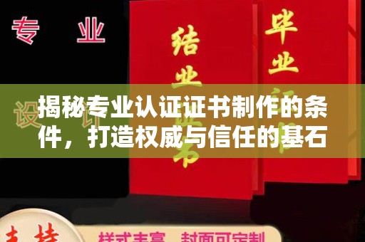 海宁揭秘专业认证证书制作的条件，打造权威与信任的基石