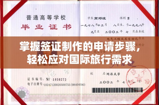 海宁掌握签证制作的申请步骤，轻松应对国际旅行需求