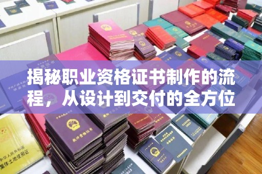 海宁揭秘职业资格证书制作的流程，从设计到交付的全方位解析