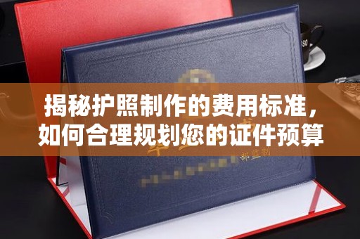 海宁揭秘护照制作的费用标准，如何合理规划您的证件预算