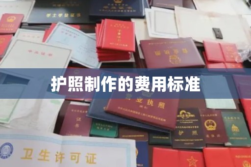 海宁护照制作的费用标准