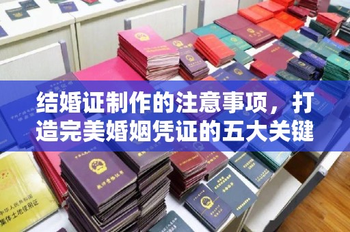 海宁结婚证制作的注意事项，打造完美婚姻凭证的五大关键点