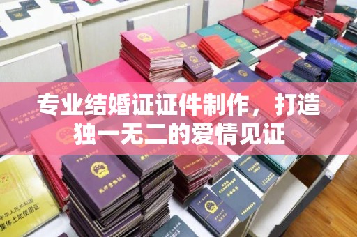 海宁专业结婚证证件制作，打造独一无二的爱情见证